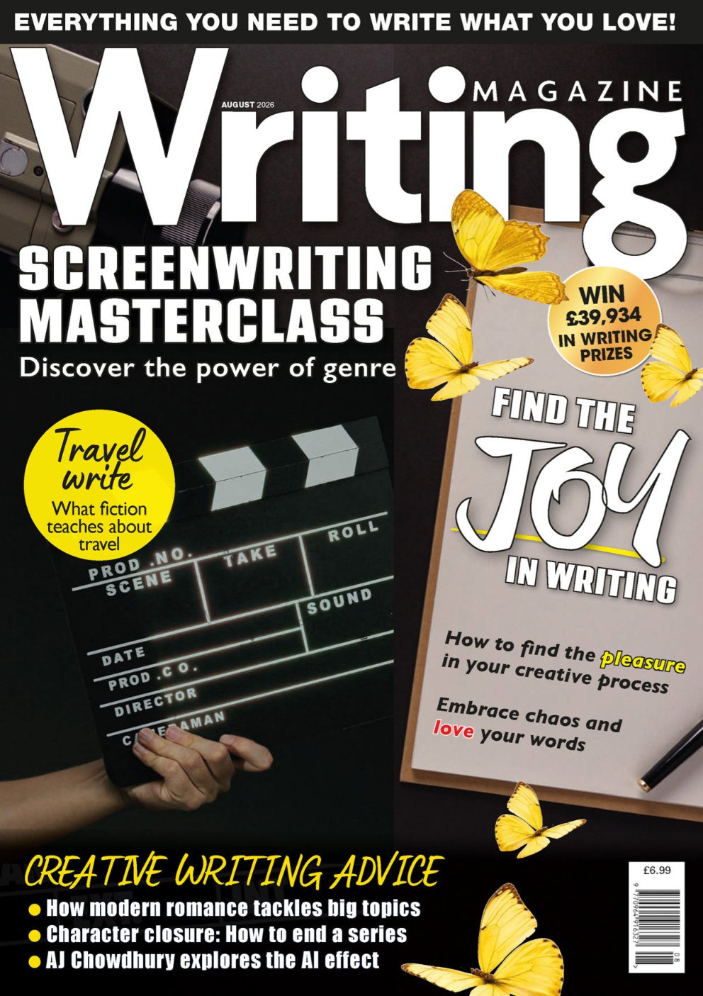 Cover of Writing Magazine (2026)