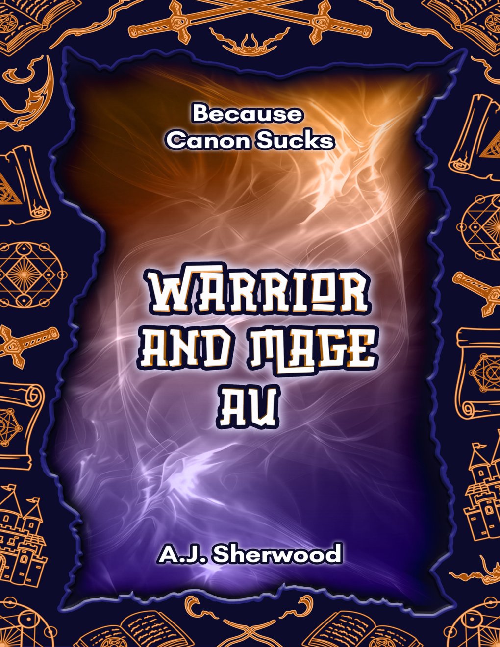 Cover of Warrior and Mage AU