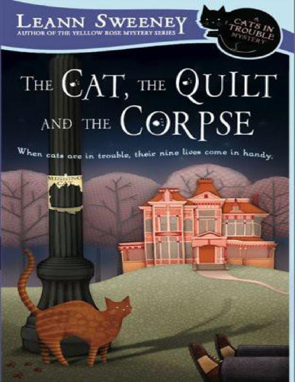 Cover of The Cat, the Quilt and the Corpse