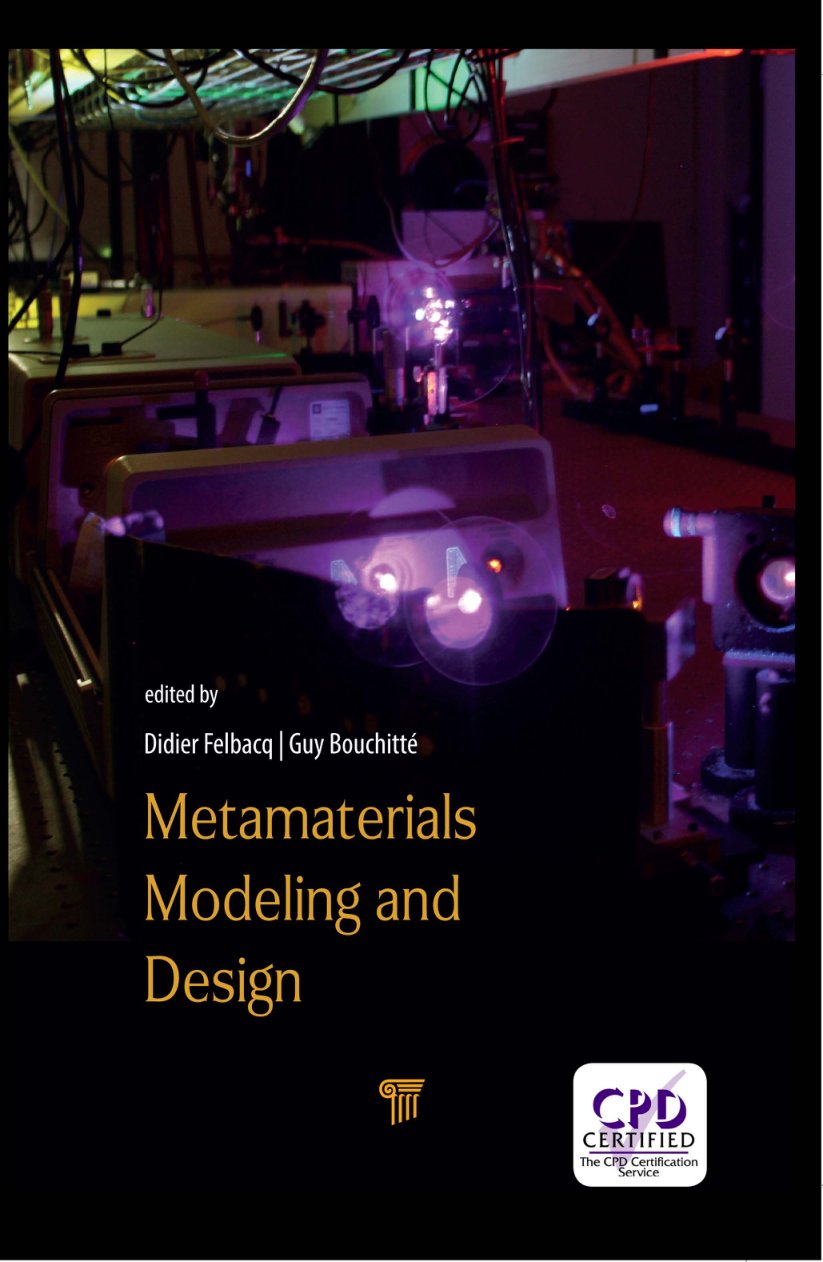 Cover of Metamaterials Modelling and Design