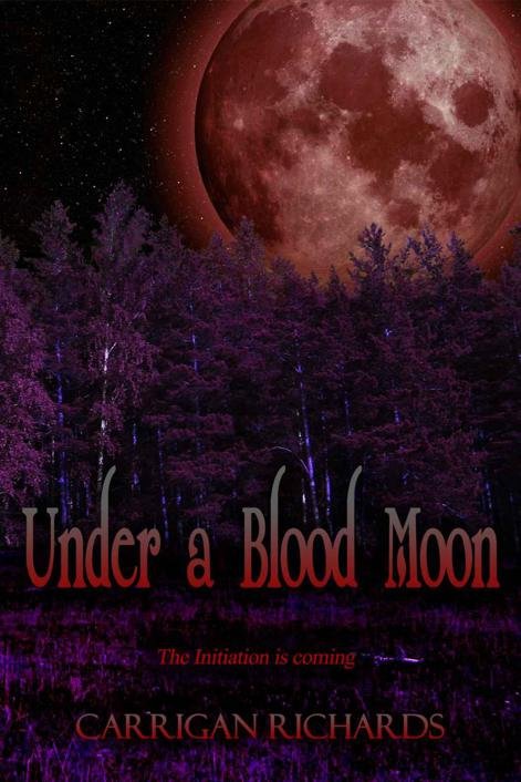 Cover of Under A Blood Moon (Elemental Enchanters)