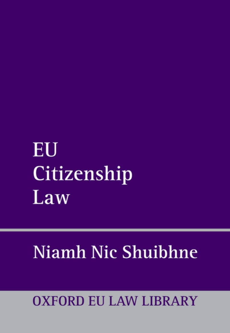 Cover of EU Citizenship Law