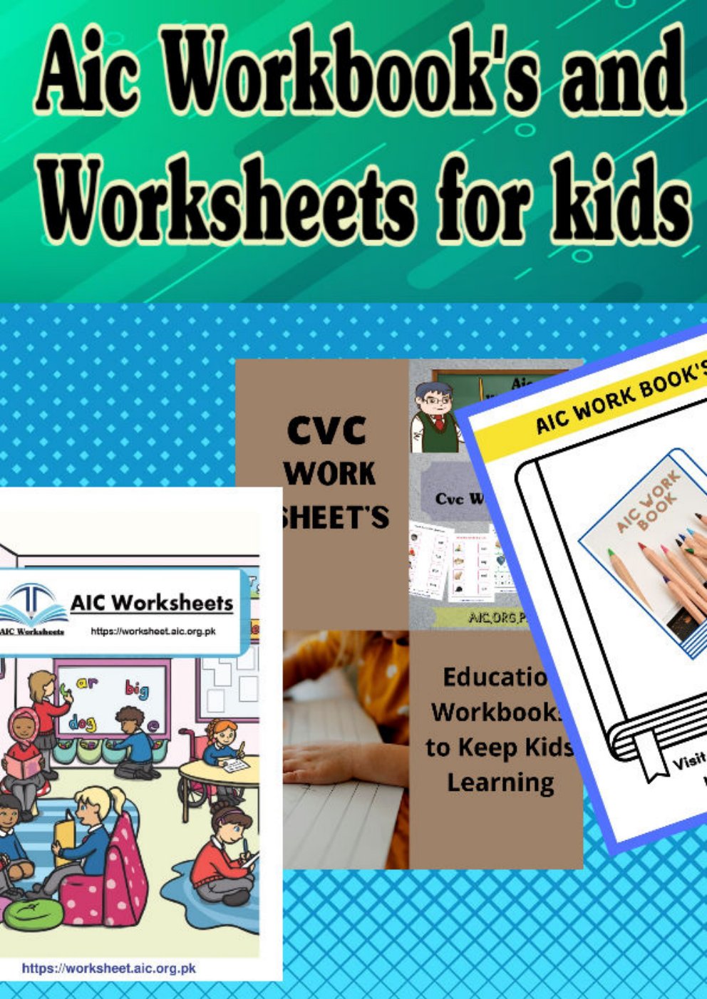 Cover of AIC WORKBOOKS AND WORKSHEETS FOR KIDS