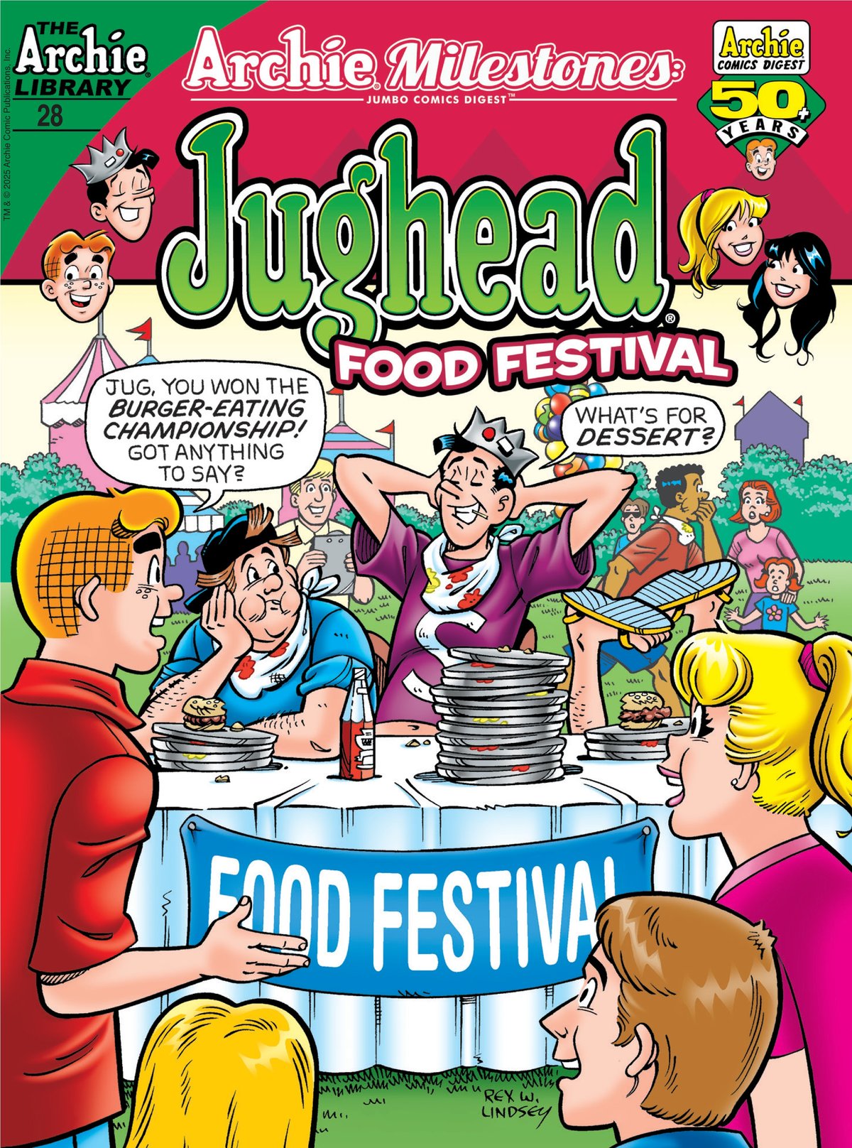 Archie Milestones Jumbo Comics Digest 028 - Jughead Food Festival (2025)