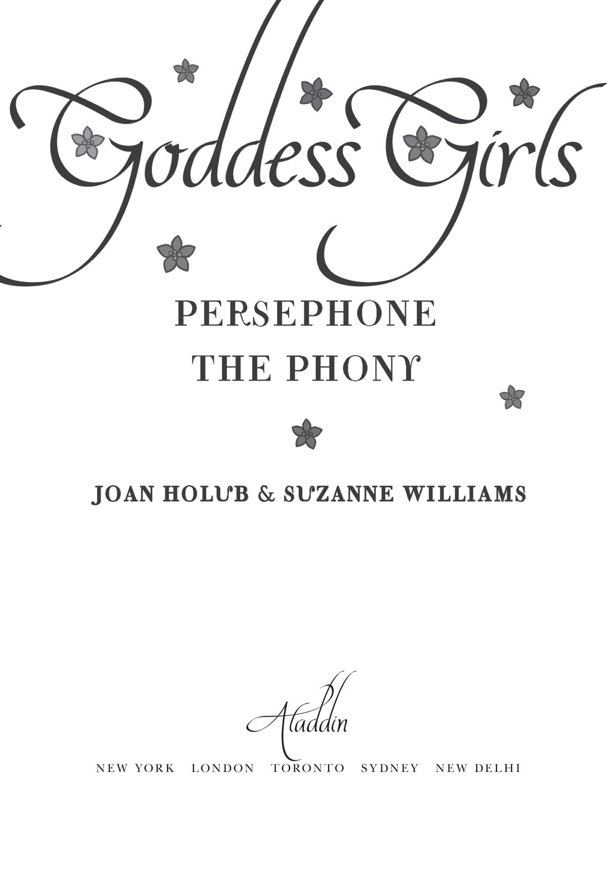 Cover of Persephone the Phony