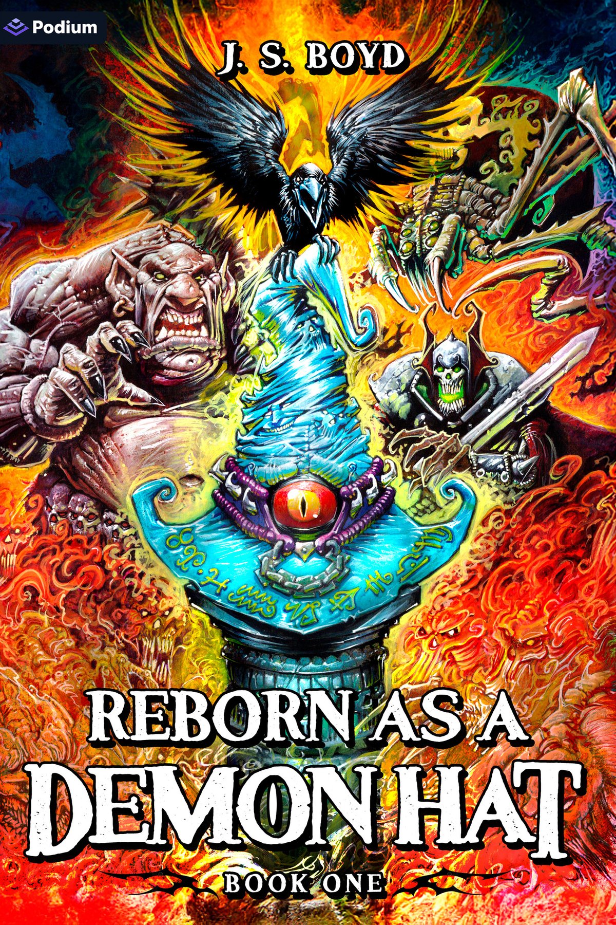 Cover of Reborn as a Demon Hat- A Monster Evolution Isekai LitRPG (2026)