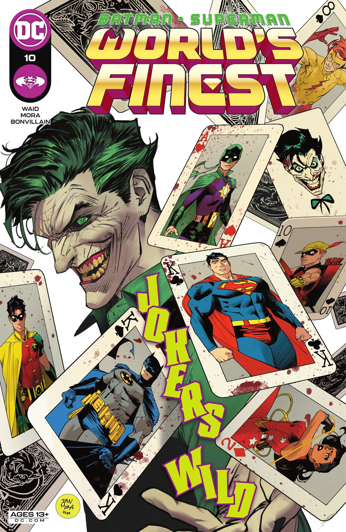 Cover of Superman - Worlds Finest 010 (2023)