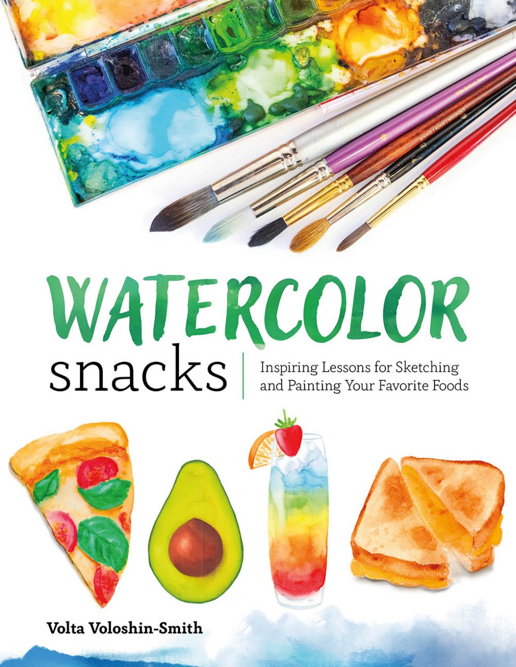 Cover of Watercolor Snacks