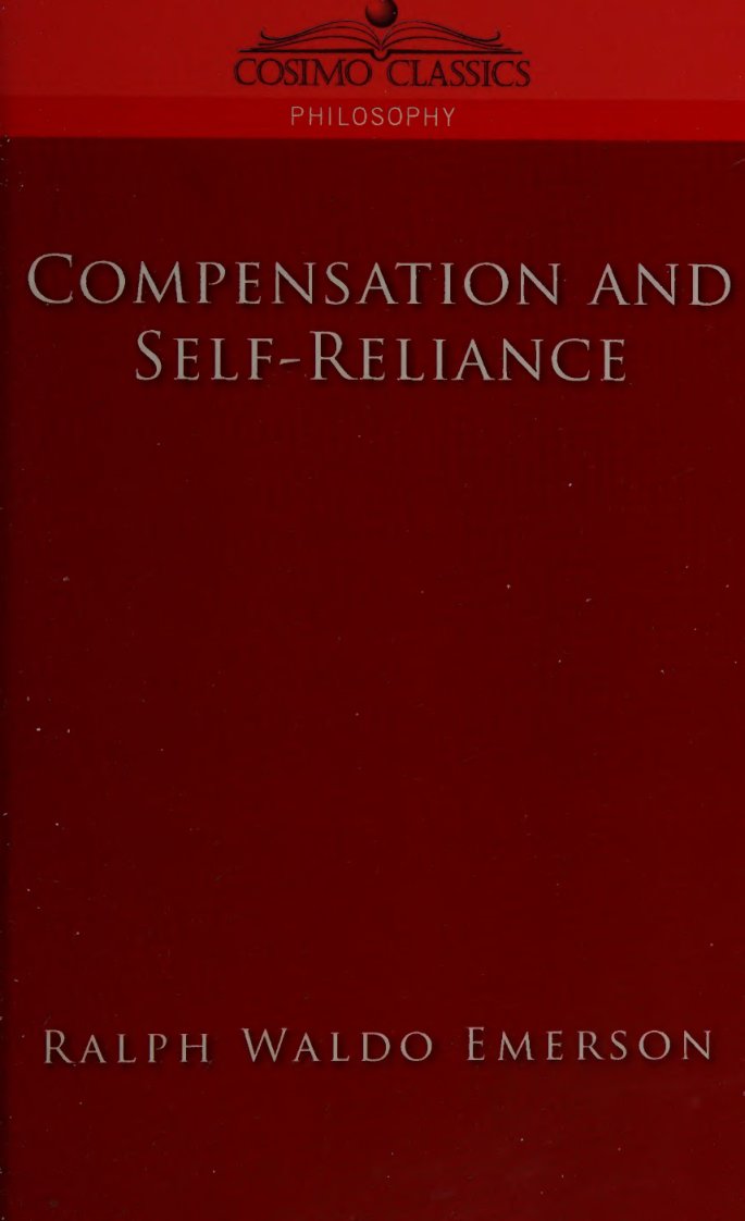 Cover of Compensation and self-reliance
