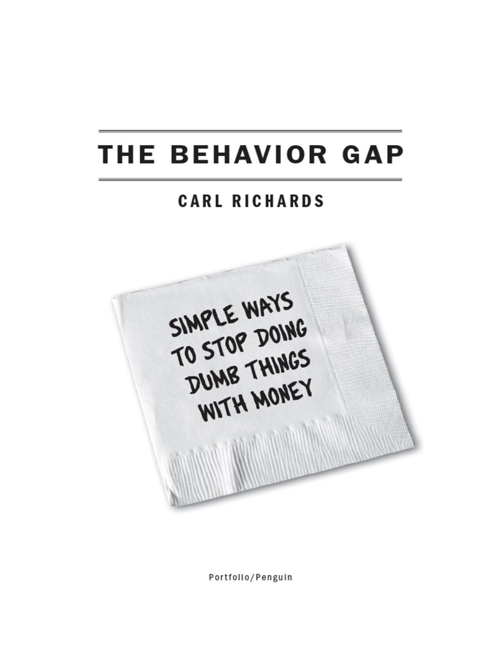 Cover of The Behavior Gap