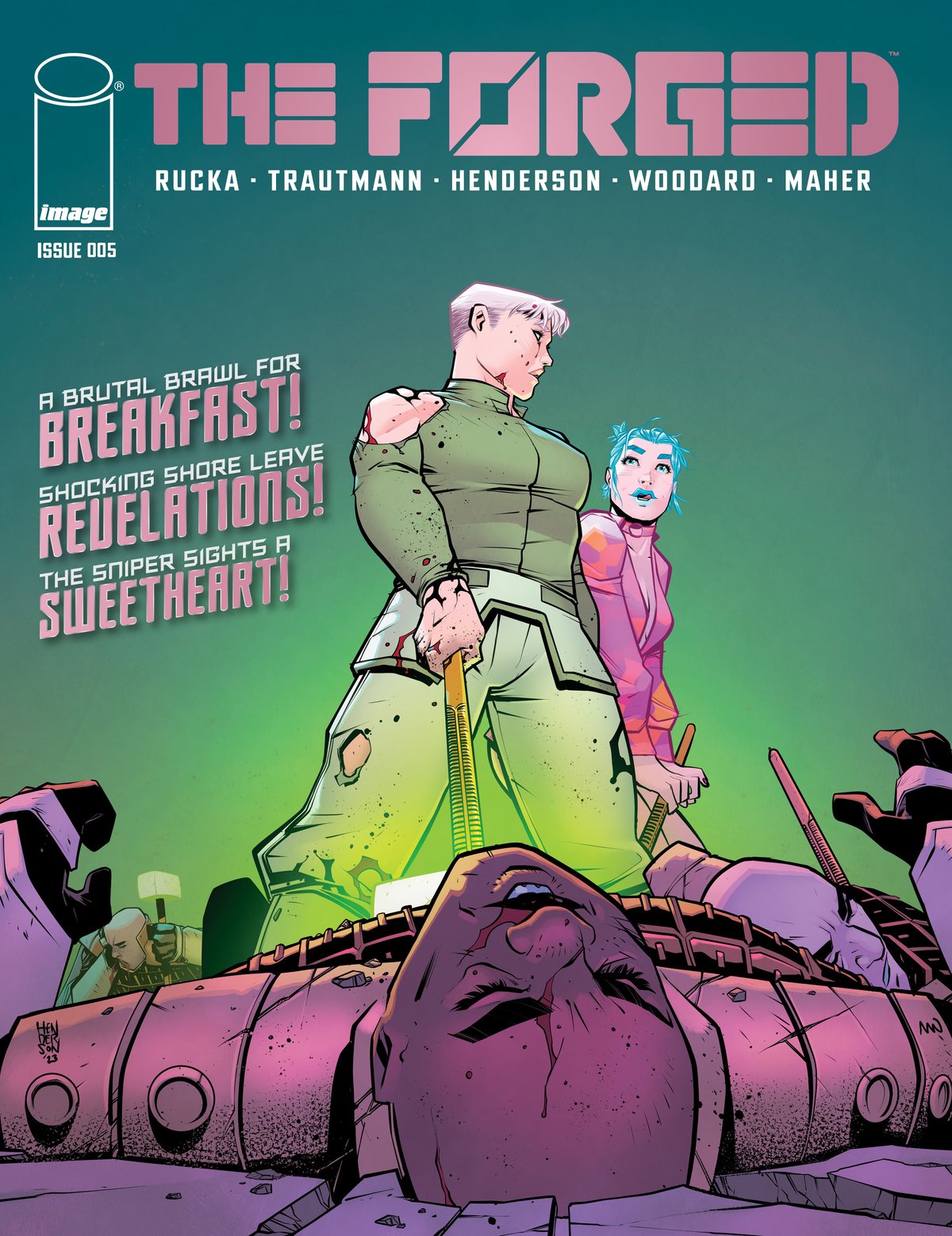 Cover of The Forged #5
