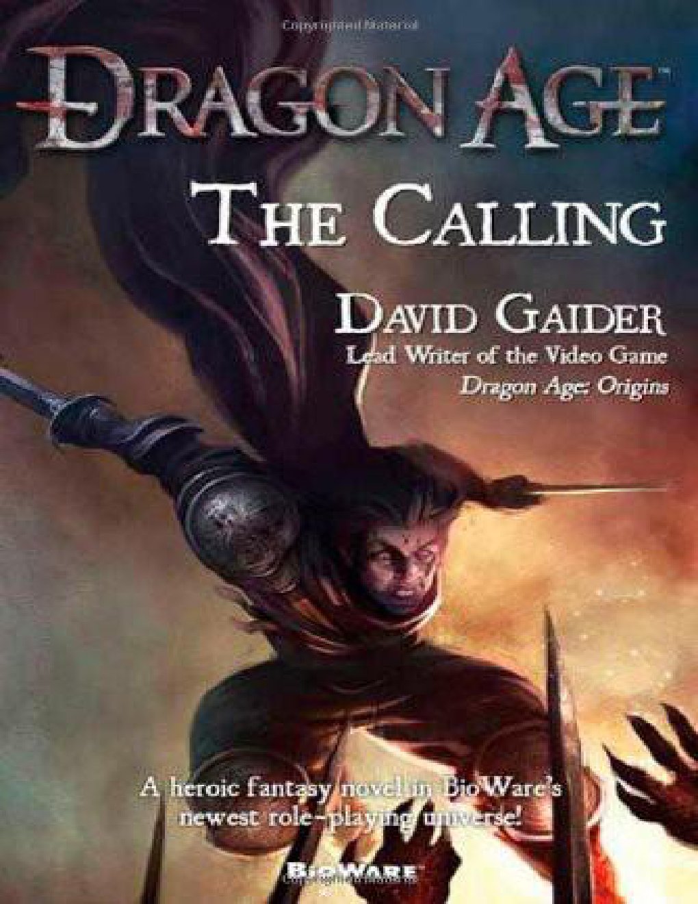 Cover of Dragon Age Book 2-The Calling