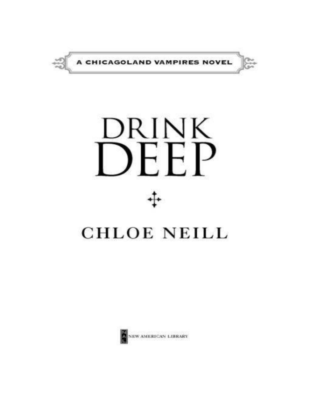 Cover of Drink Deep