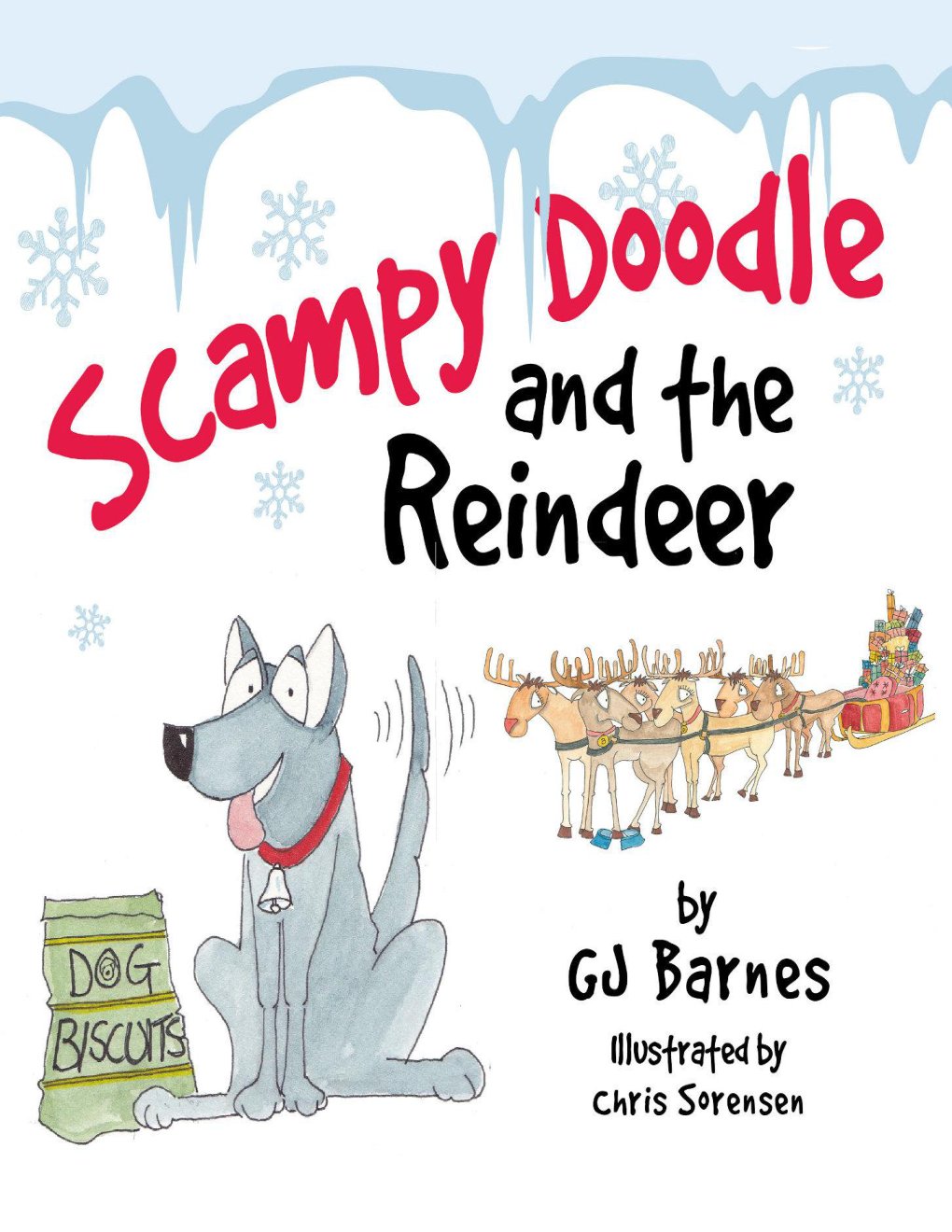 Cover of Scampy Doodle and the Reindeer