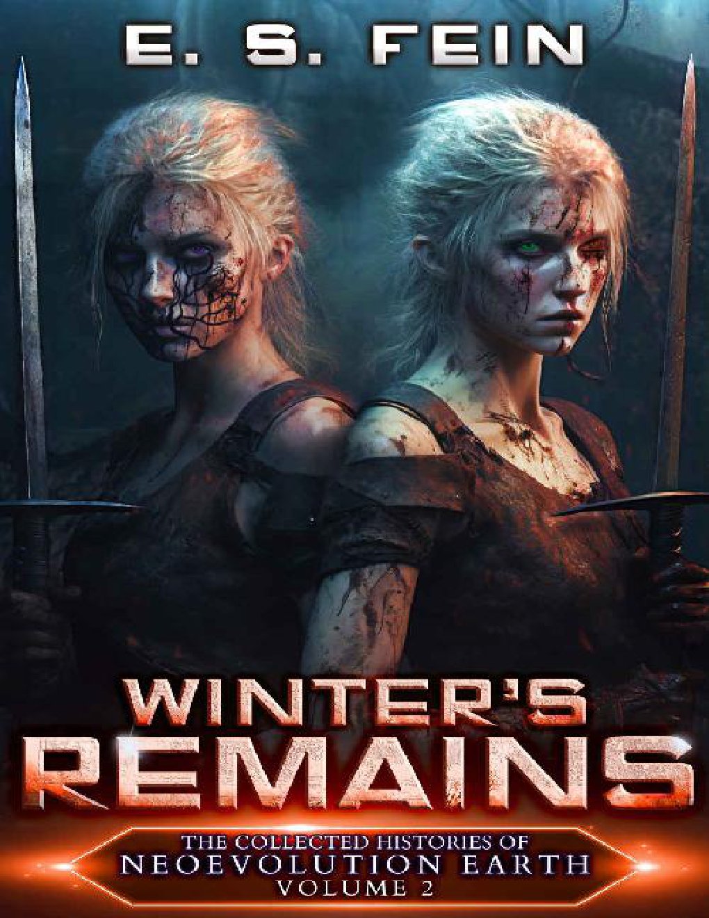 Cover of Winter's Remains- A Grimdark Scifi Epic