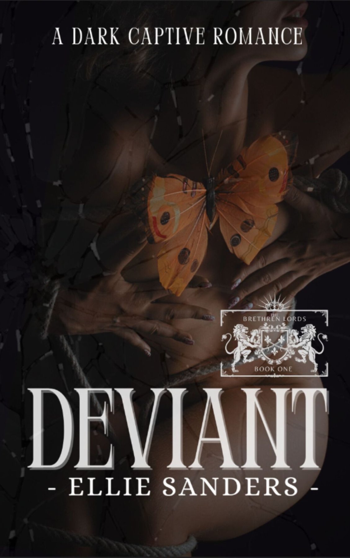 Cover of Deviant: A Dark Captive Romance (The Brethren Lords Book 1)