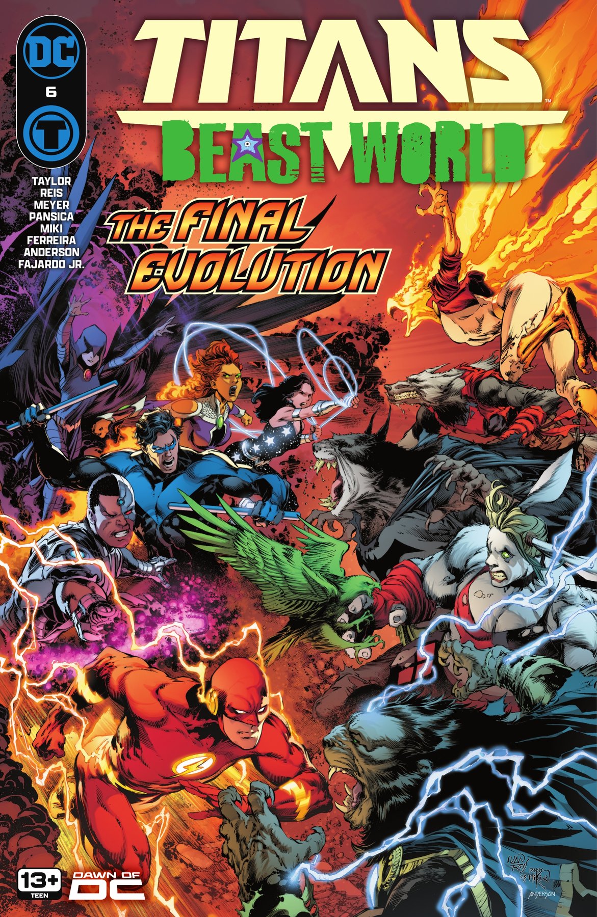 Cover of Titans: Beast World #6