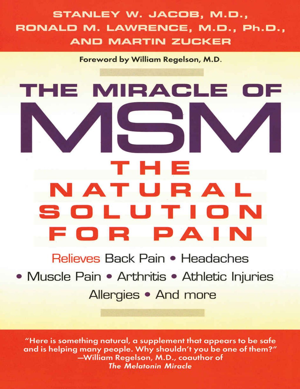 Cover of The Miracle of MSM
