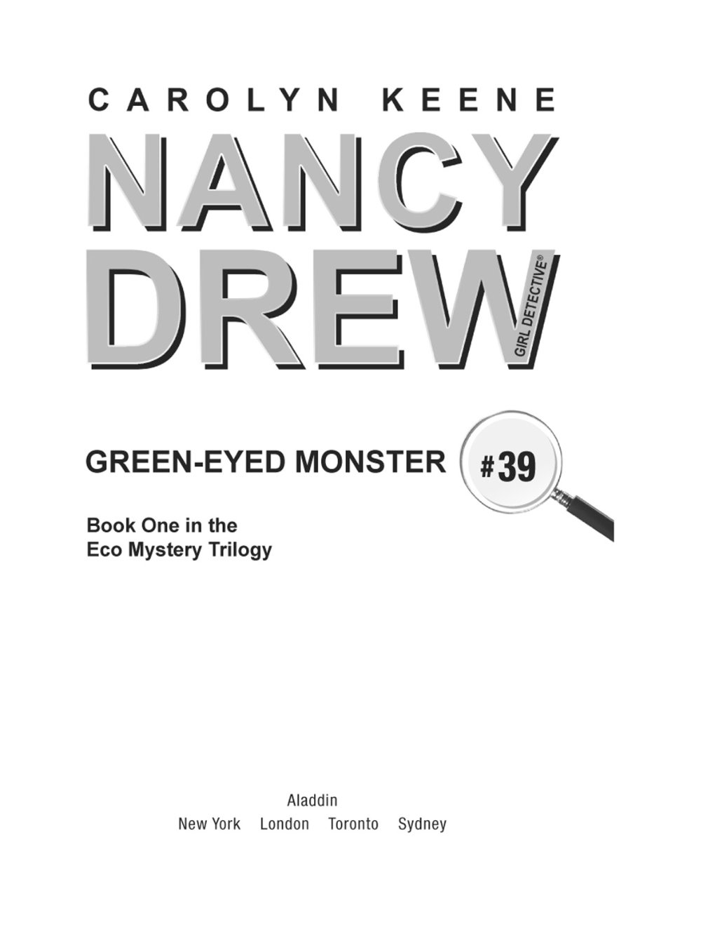 Cover of Green-Eyed Monster