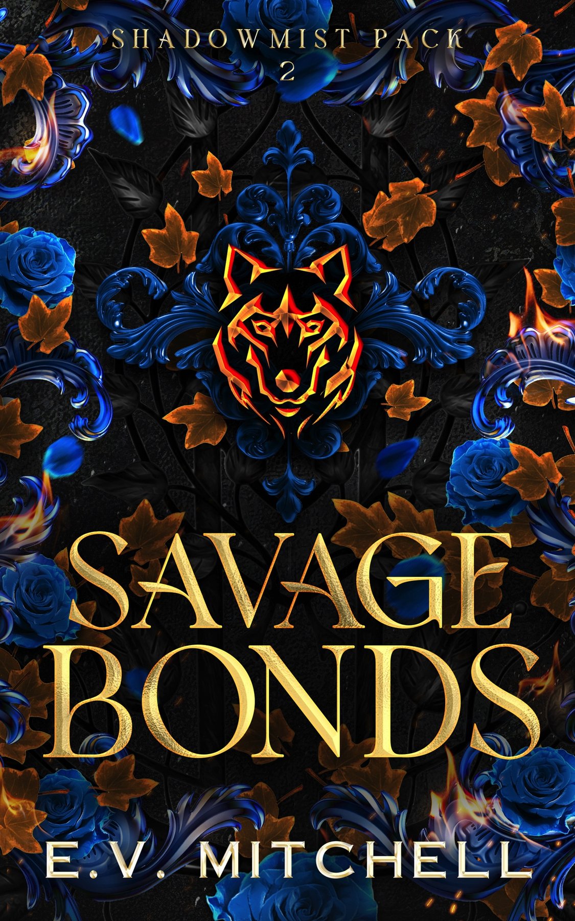 Cover of Savage Bonds (Shadowmist Pack Book 2)