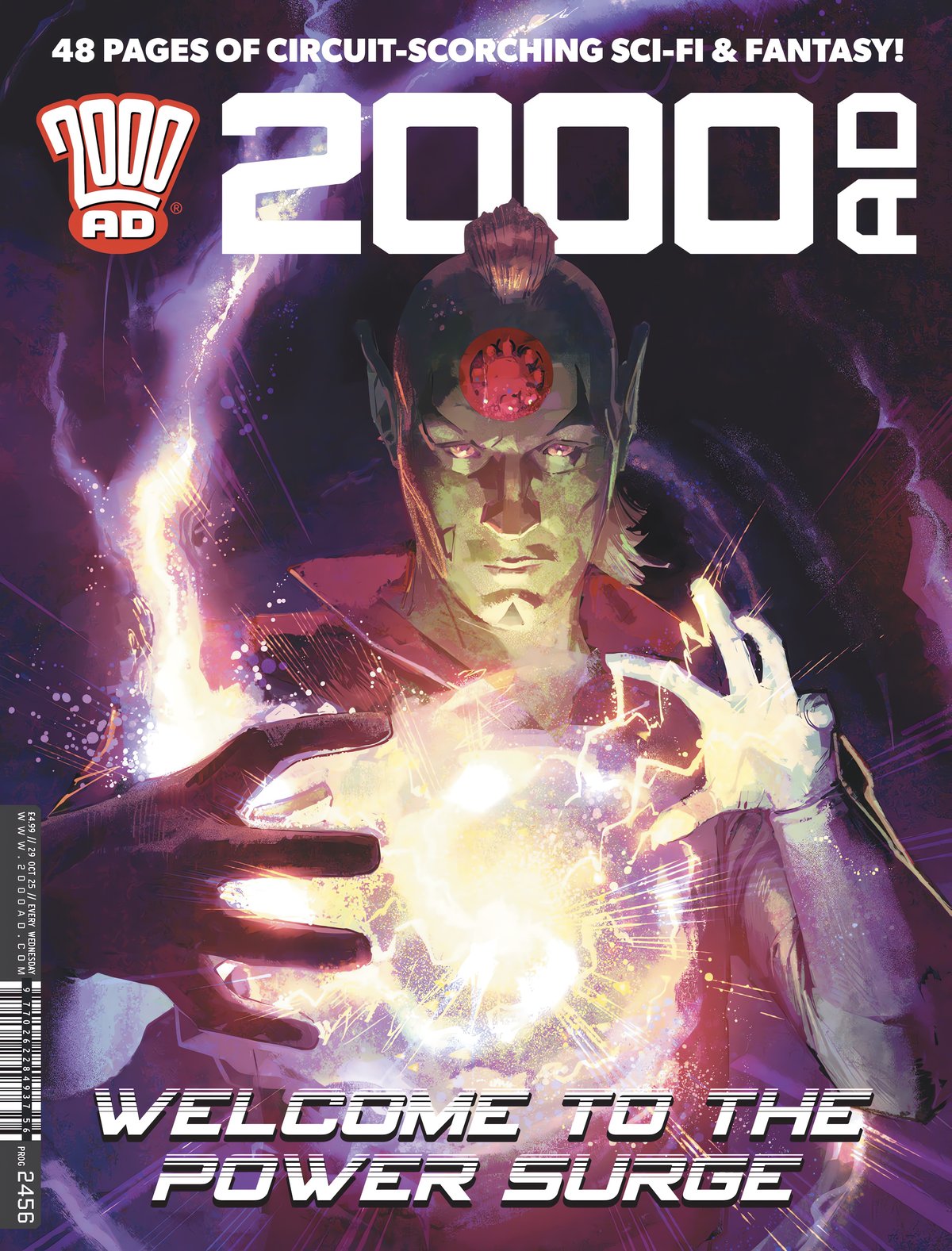 Cover of 2000AD prog 2456 (2025)