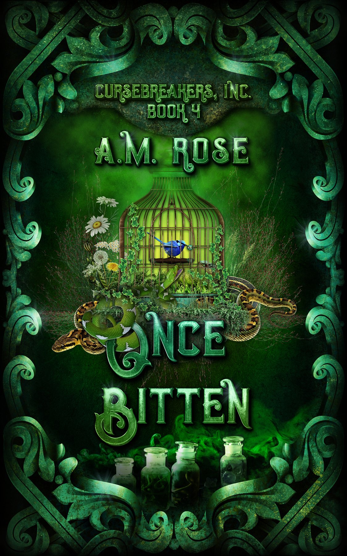 Cover of Once Bitten (Cursebreakers, Inc. Book 4)