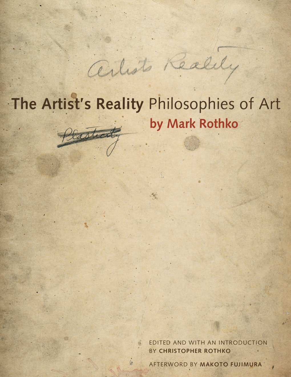 Cover of The Artist's Reality
