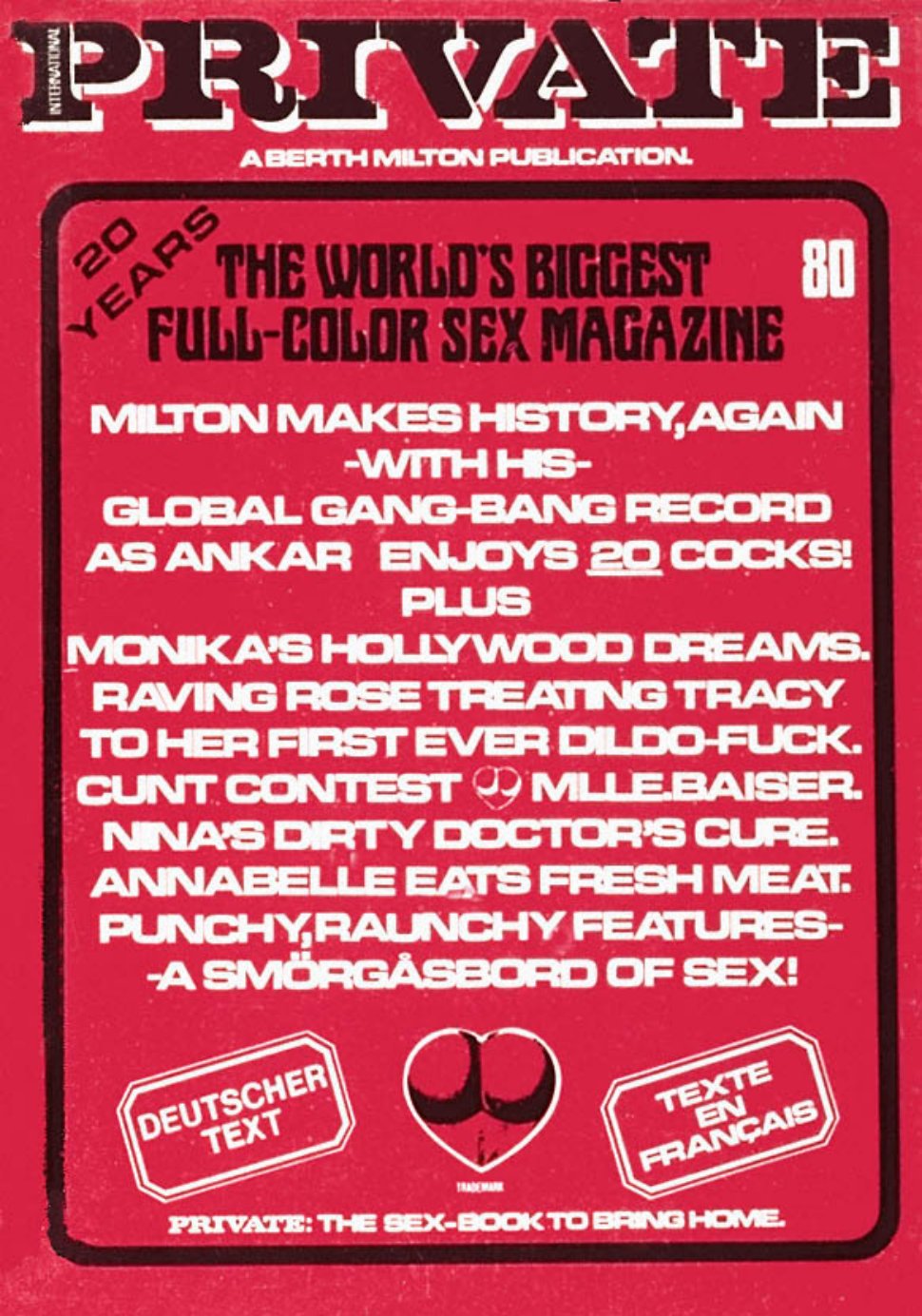 Cover of 080 - Private Magazine
