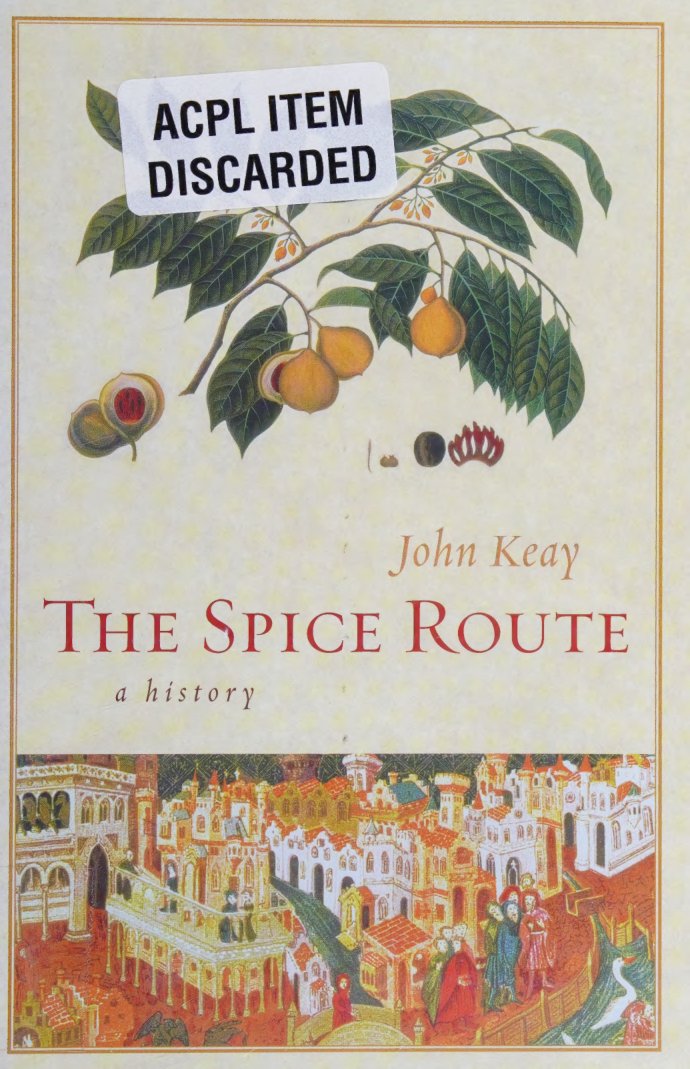 Cover of The spice route : a history