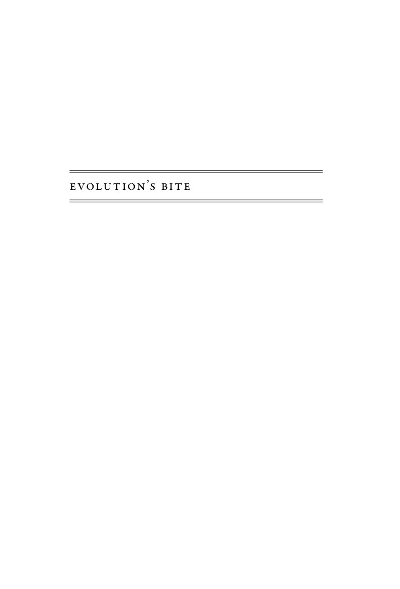 Cover of Evolution’s Bite