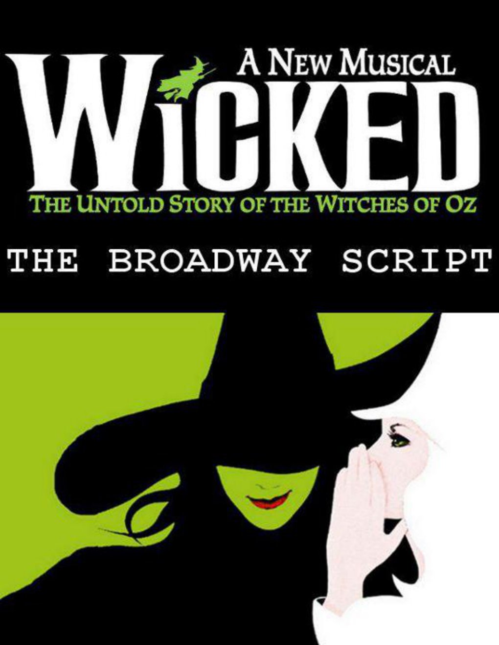Cover of Wicked- The Original Broadway Script