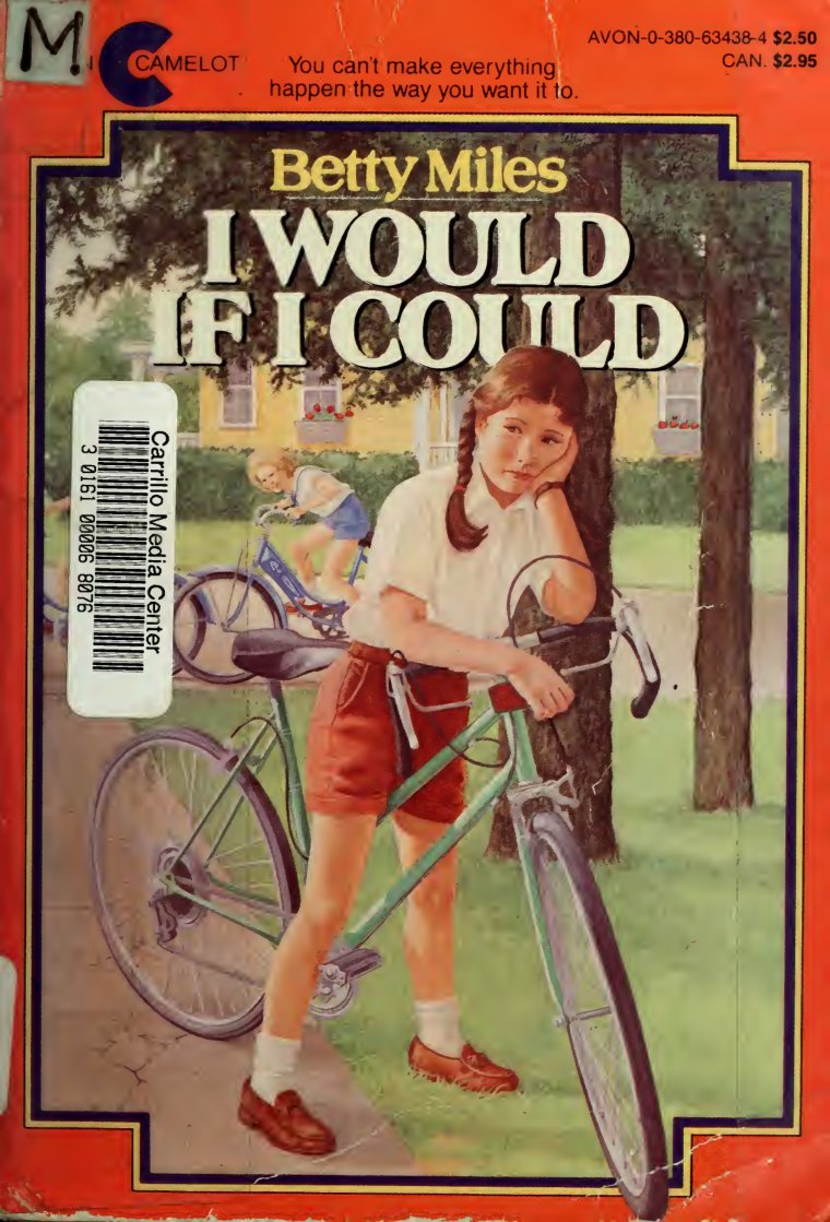 Cover of I would if I could