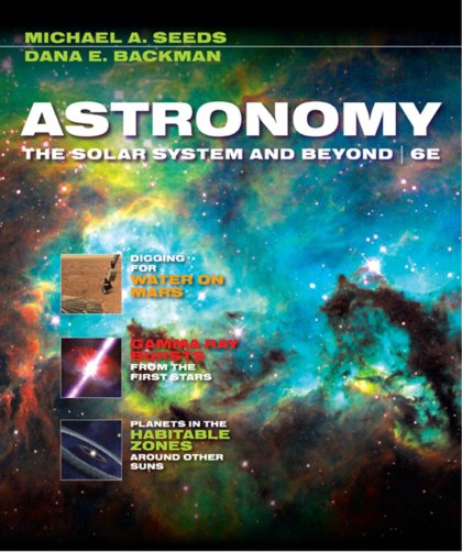 Cover of Astronomy the solar system and beyond 6th ed