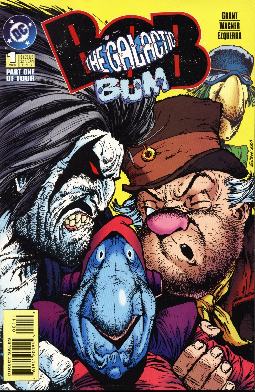 Cover of Bob the Galactic Bum 001