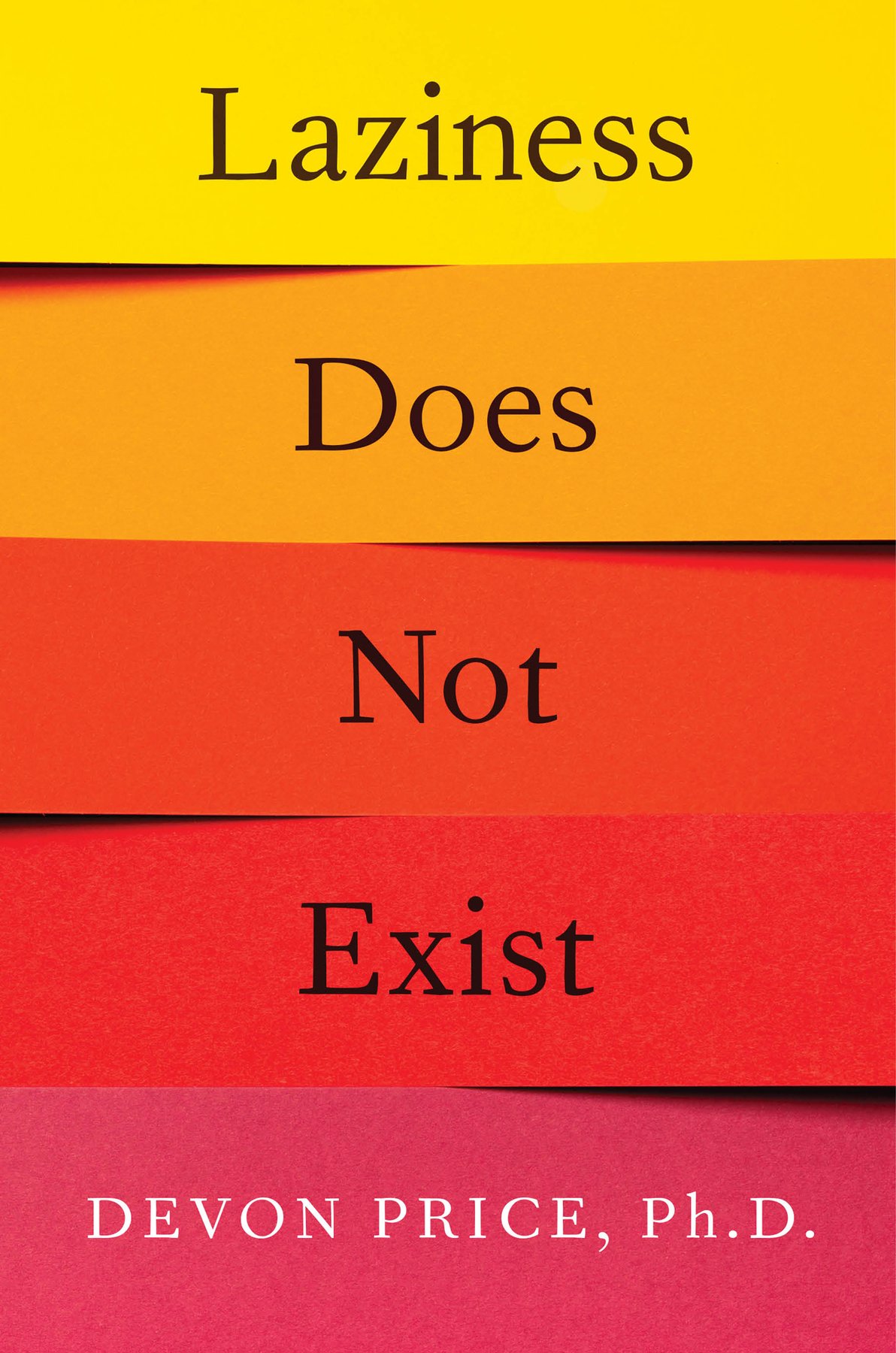 Cover of Laziness Does Not Exist (2014)