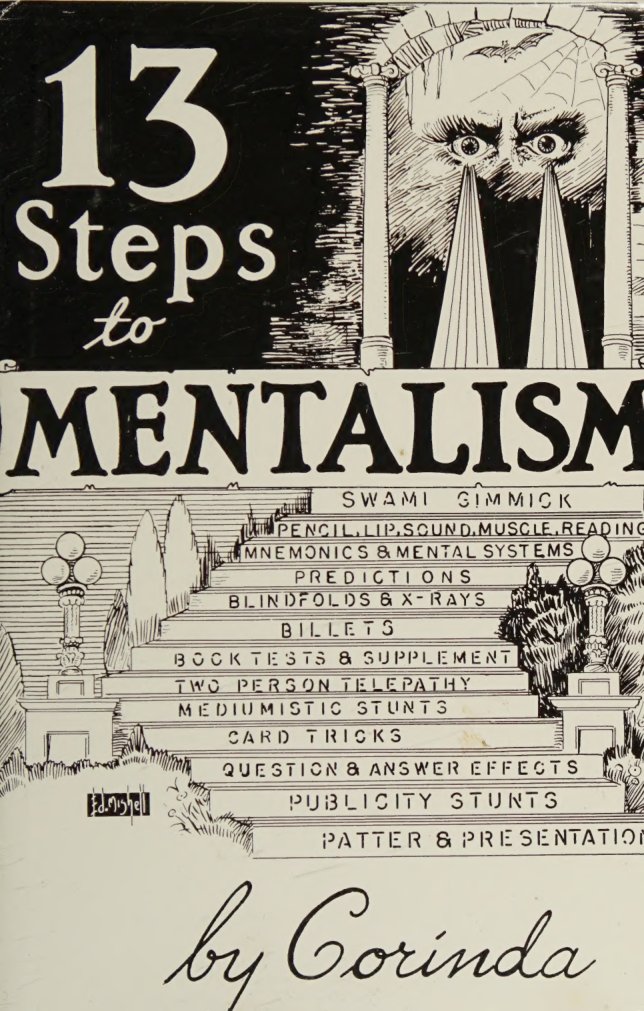 Cover of 13 steps to mentalism
