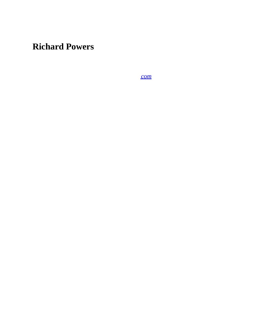 Cover of Richard Powers - Galatea 2.2