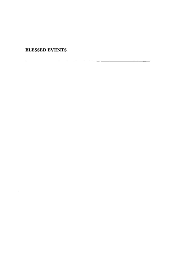 Cover of BLESSED EVENTS