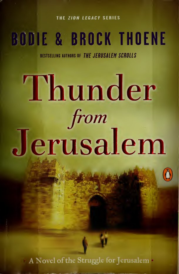 Cover of Thunder from Jerusalem