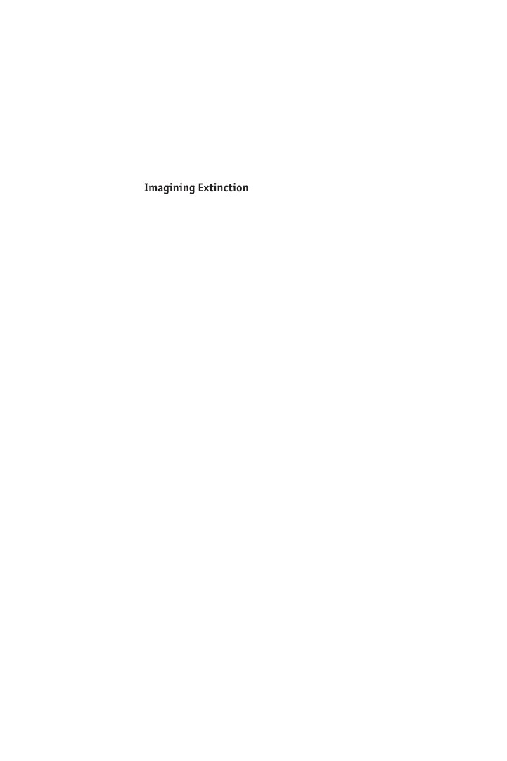 Cover of Imagining Extinction