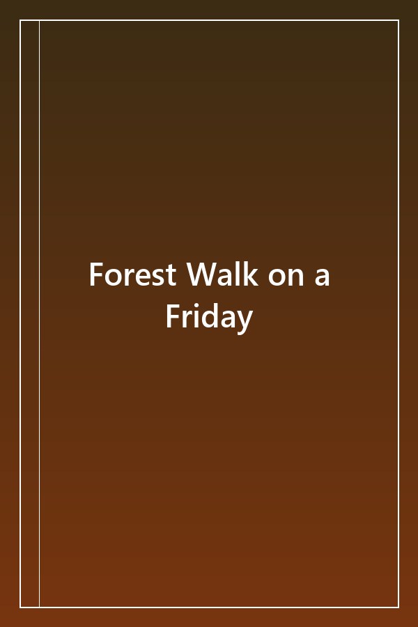 Cover of Forest Walk on a Friday