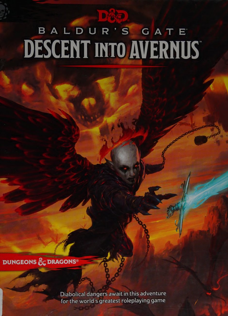 Cover of Baldur's Gate - des