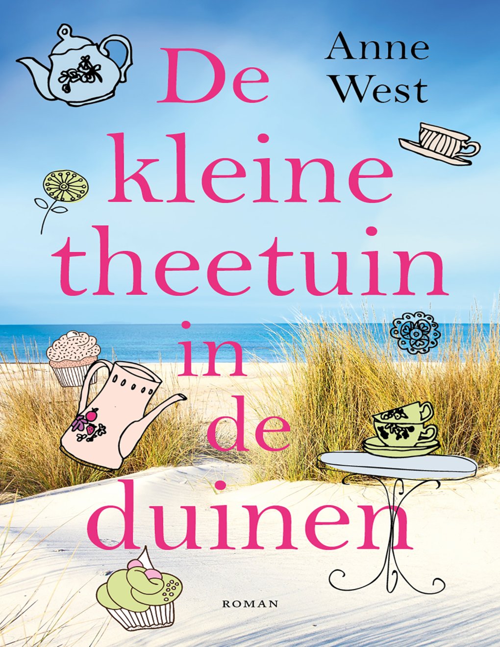 Cover of De kleine theetuin in de duinen