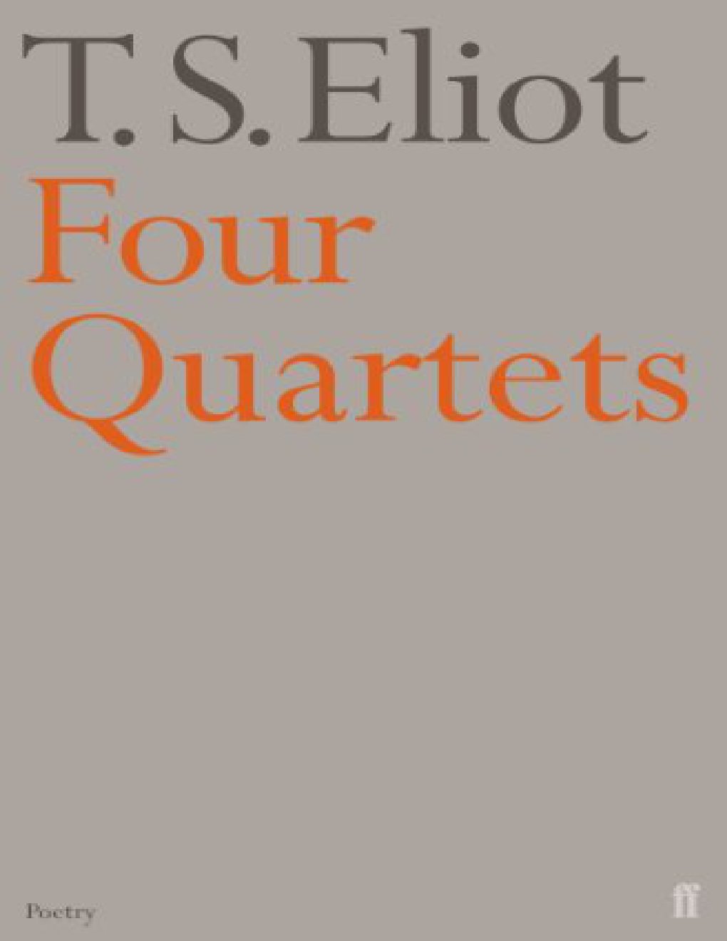 Cover of Four Quartets (1898)
