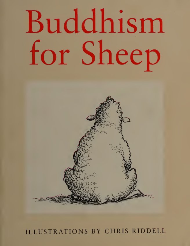 Cover of Buddhism for sheep