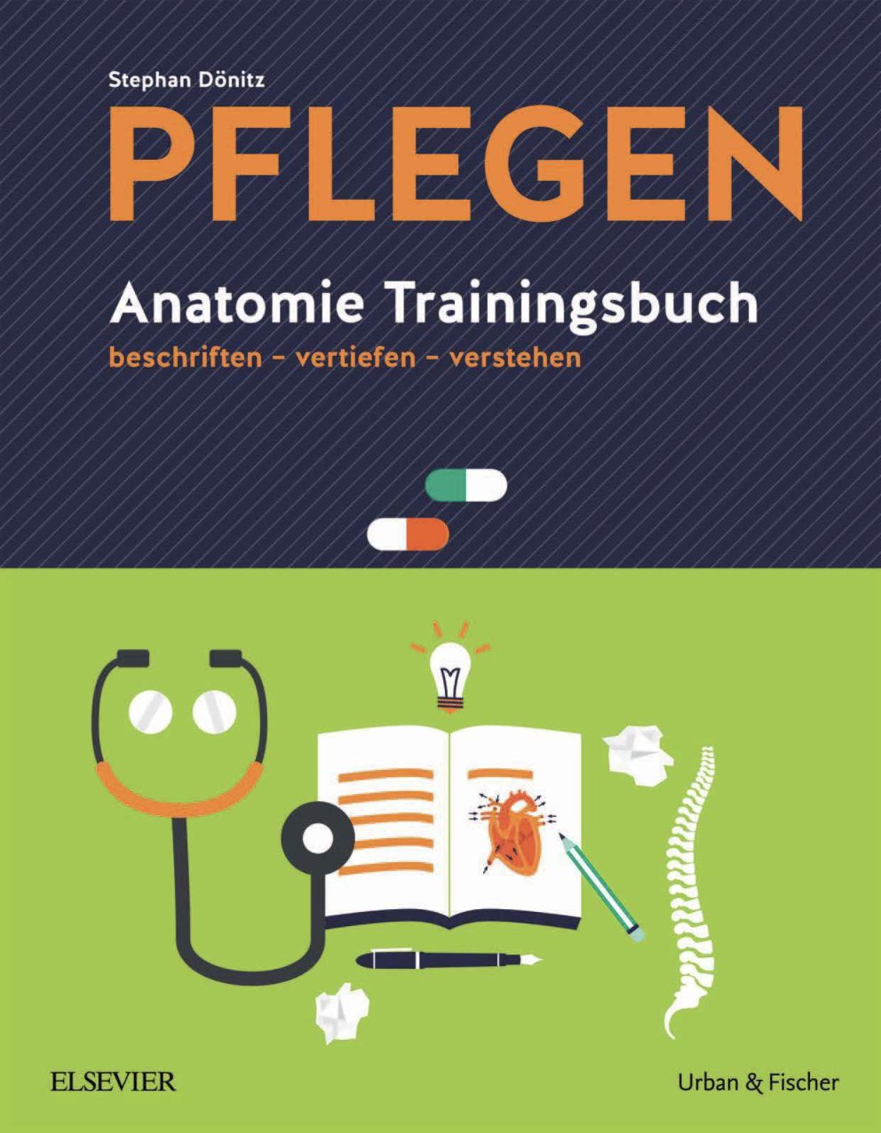 Cover of PFLEGEN Anatomie Trainingsbuch