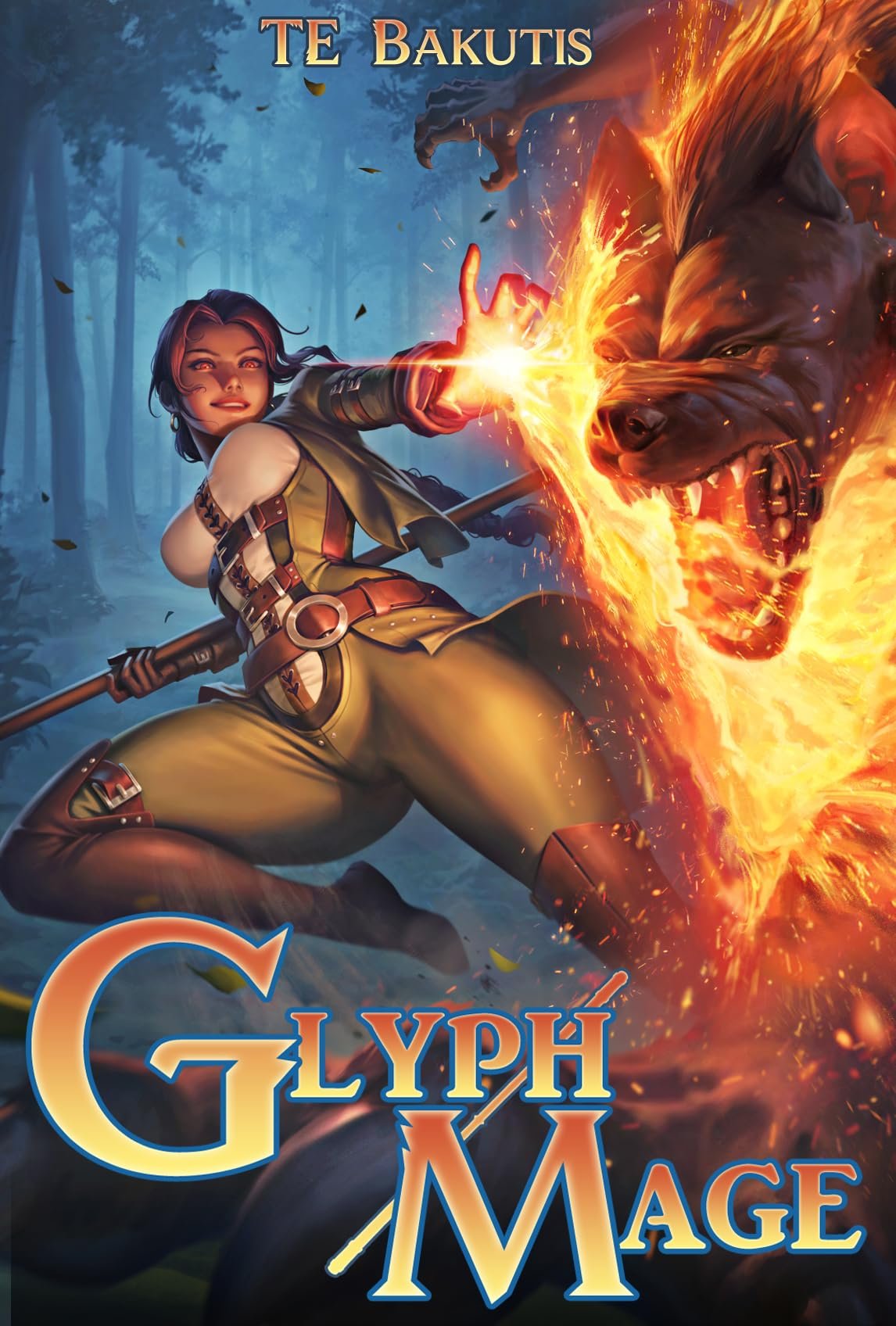 Cover of Glyph Mage : A Progression Fantasy