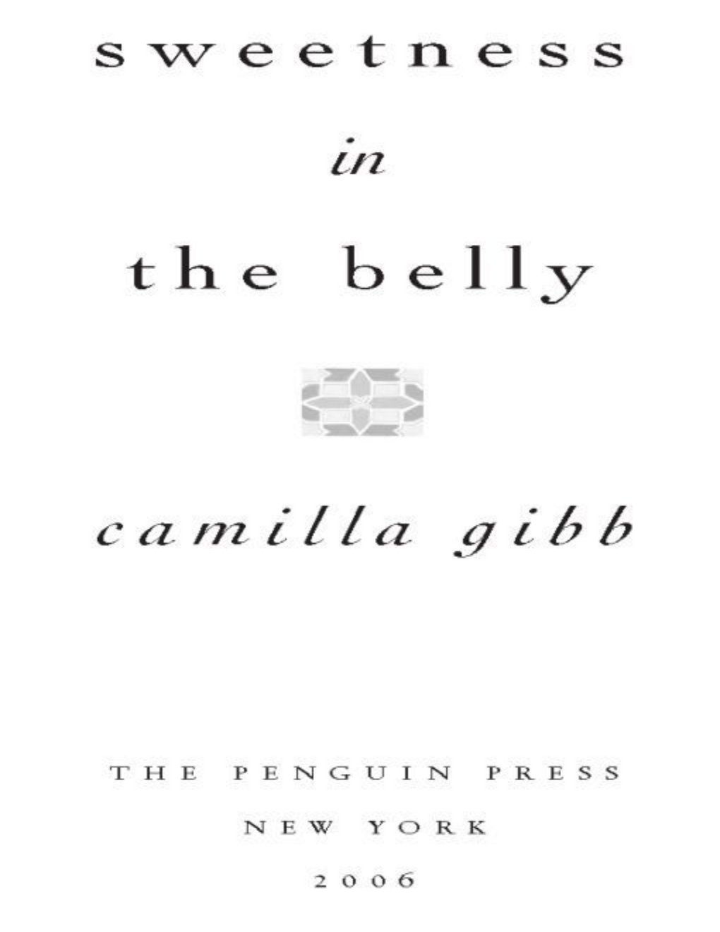 Cover of Sweetness in the Belly