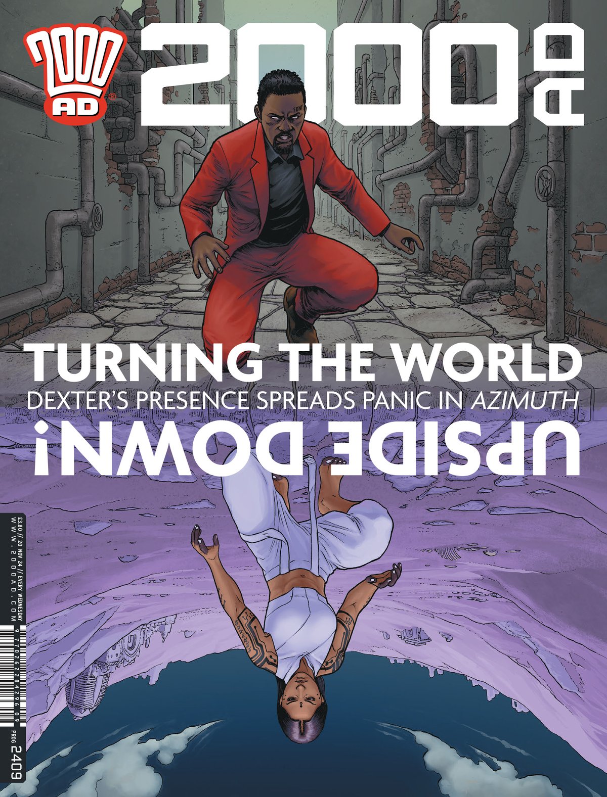 Cover of 2000AD prog 2409 (2024)