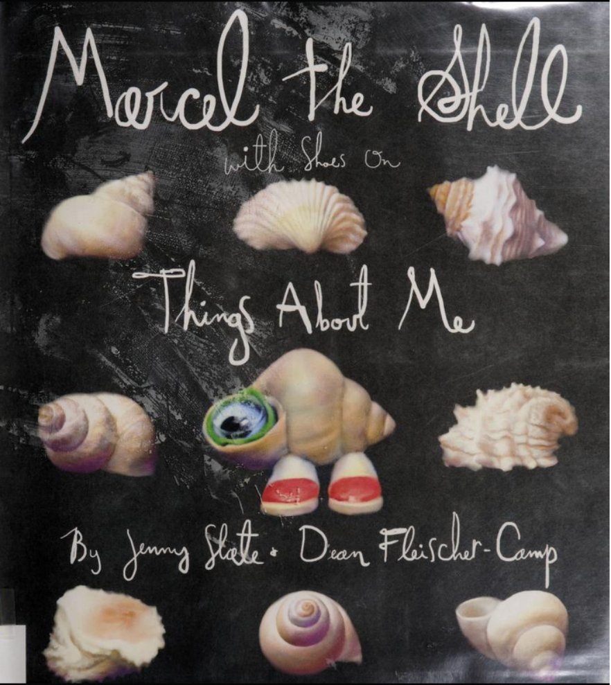 Cover of Marcel the Shell with Shoes On